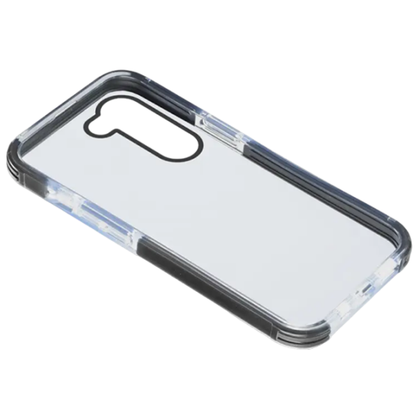 Husă pentru smartphone Samsung Galaxy S23 (Tetra Case) Black Transparent Cellularline, TPU, Back