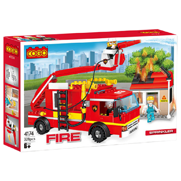 Конструктор HD Toys D1R8/24 Красный Количество деталей 328, 6+