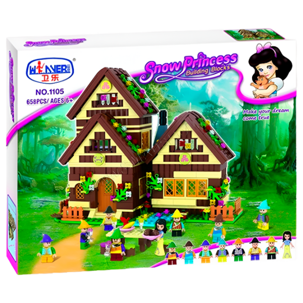 Constructor HD Toys R20/1 Brown Numărul de piese 658, 6+