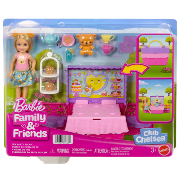 Păpușă Barbie Tea Party prințesă JJB40 3+