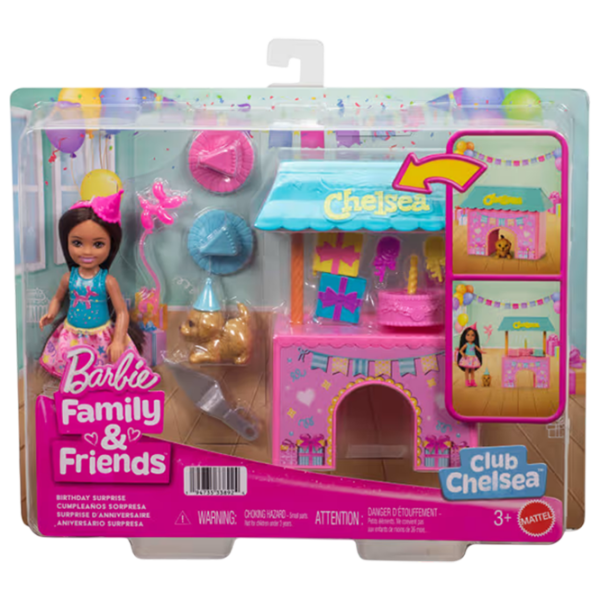 Păpușă Barbie Surprise Birthday Party prințesă JJB41 3+