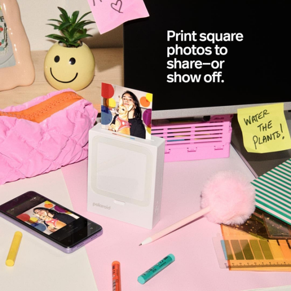 Foto imprimantă Polaroid Hi Print 3x3 E-Box Bundle (10 Shots) White  photo 5