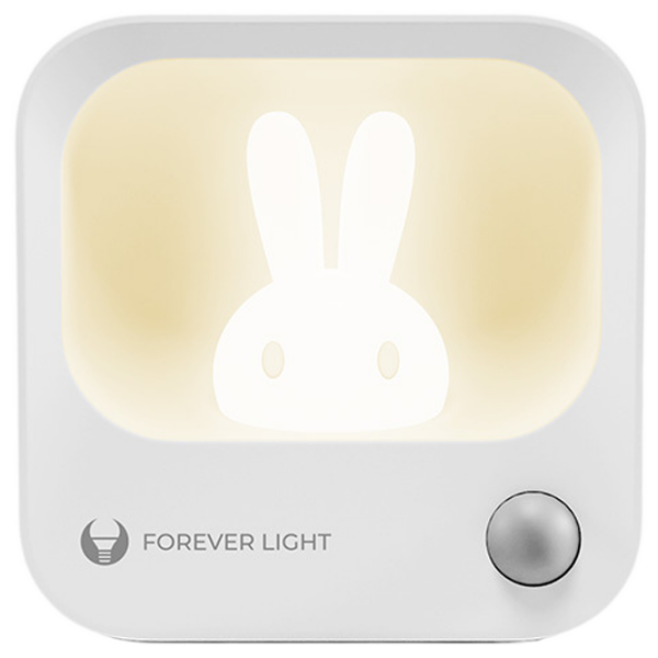Светодиодная лампа Forever Light Bunny Белый Аккумулятор photo 1