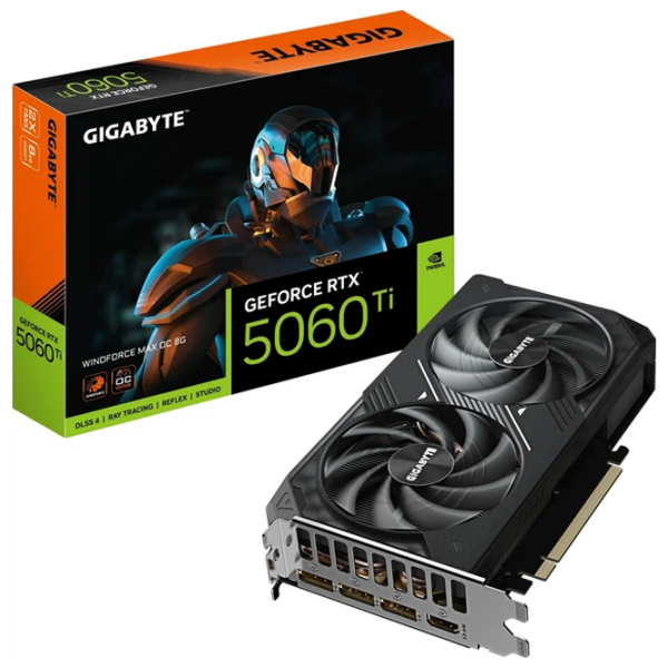Видеокарта Gigabyte GeForce RTX 5060 Ti WINDFORCE MAX OC 8 ГБ PCI Express x16 5.0 photo 10