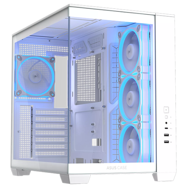 Корпус Asus A32 PLUS TG Белый micro ATX photo 1