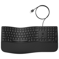 Клавиатура HP 480 Comfort Черный Для дома и офиса, Проводная