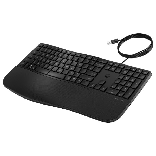 Клавиатура HP 480 Comfort Черный Для дома и офиса, Проводная photo 3