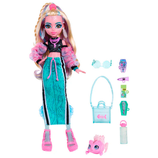 Păpușă Monster High Lagoona Blue model JHK33 4+ photo 2