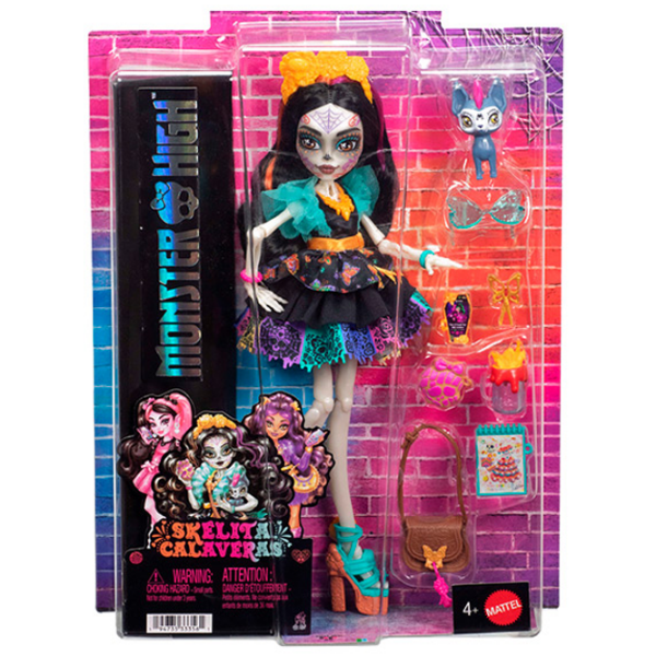 Кукла Monster High Skelita Calaveras модель JHK34 4+ photo 2