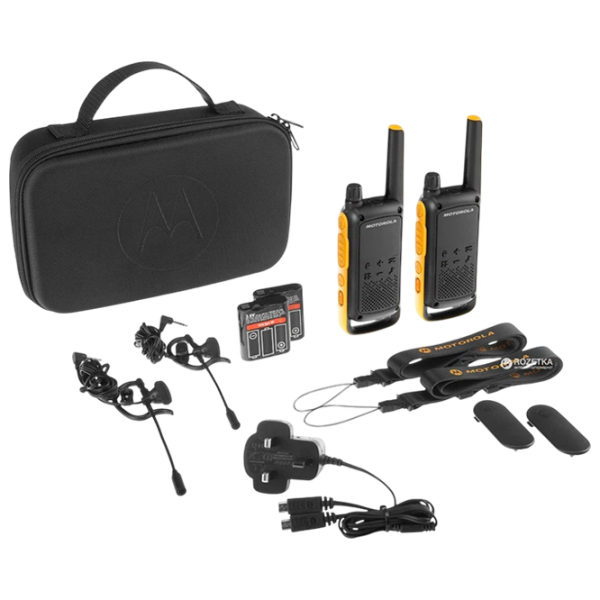 Радиостанции Motorola Talkabout T82 Extreme Twin Pack Черный  photo 2