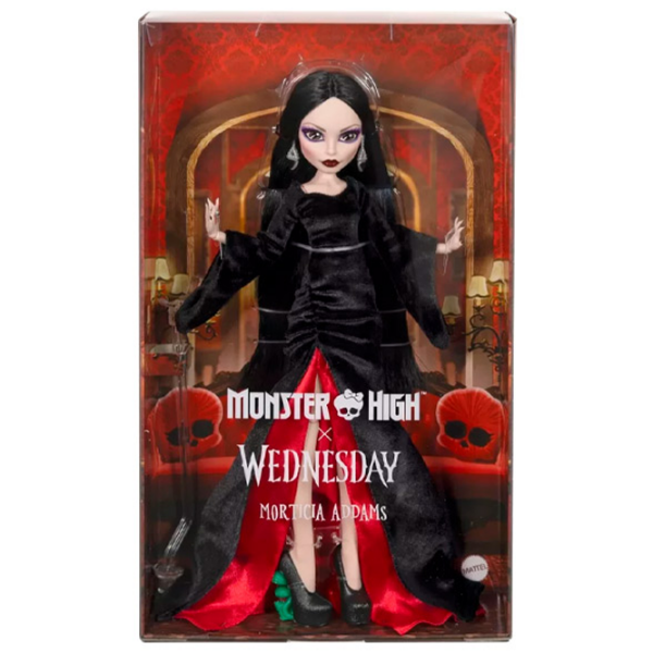 Кукла Monster High Morticia Addams Персонаж из мультфильма JLK99 4+ photo 3