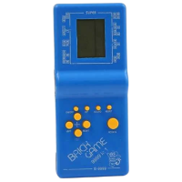 Consolă portabilă pentru jocuri Telcon Retro Tetris Game Blue Universal, 6+