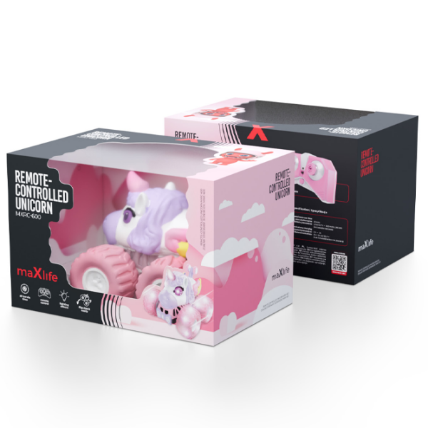 Машинка Maxlife Unicorn MXRC-600
White
Розовый  photo 4