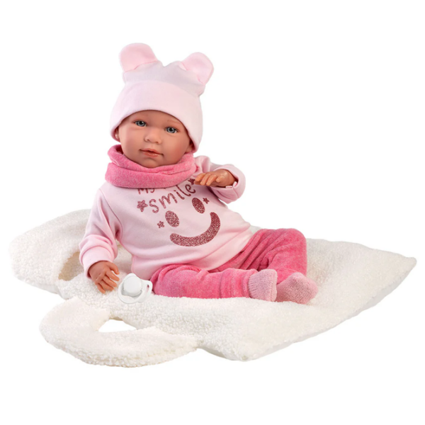 Кукла Llorens Porta Bebe малыш 74140 3+ photo 2