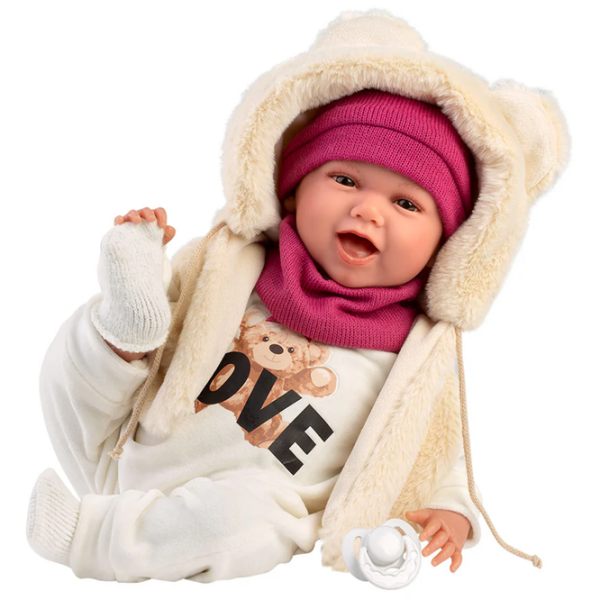 Păpușă Llorens Sonridas Osito Love bebeluș 74142 3+ photo 2