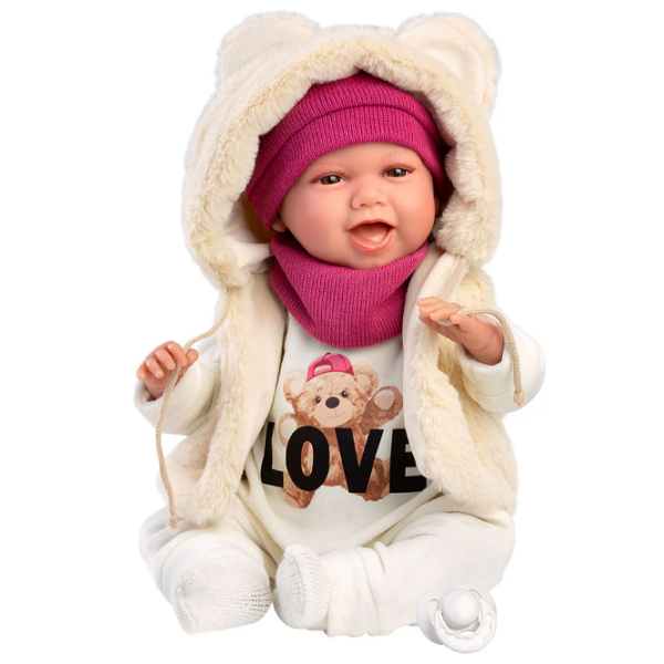 Păpușă Llorens Sonridas Osito Love bebeluș 74142 3+ photo 4