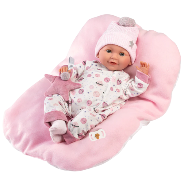 Păpușă Llorens Heidi Pijama Spacial bebeluș 74132 3+ photo 1