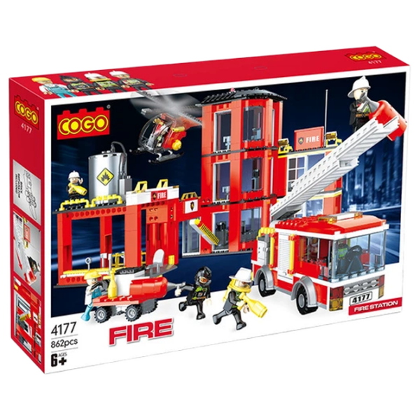 Конструктор HD Toys D1R7/8 Красный Количество деталей 862, 6+