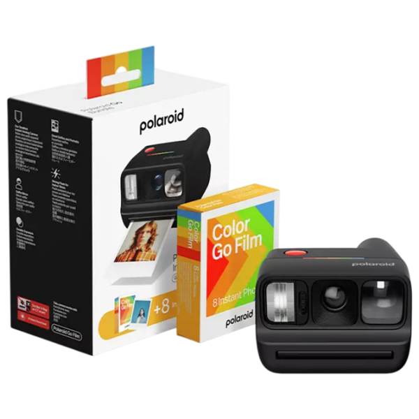 Cameră Foto Instant Polaroid Go Gen 3 E-Box Bundle (8 Shots) + Black , , f/14.4 - f/32 photo 1