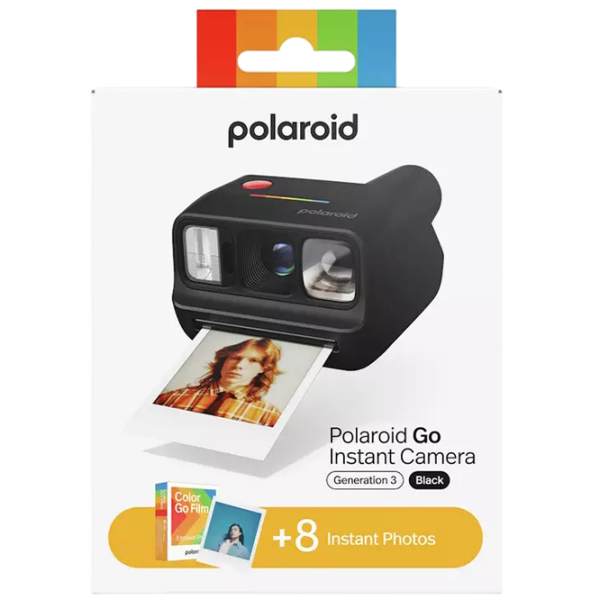 Cameră Foto Instant Polaroid Go Gen 3 E-Box Bundle (8 Shots) + Black , , f/14.4 - f/32 photo 2