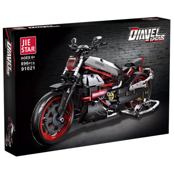 Конструктор HD Toys D1R6/1/2 Красный Количество деталей 896, 6+