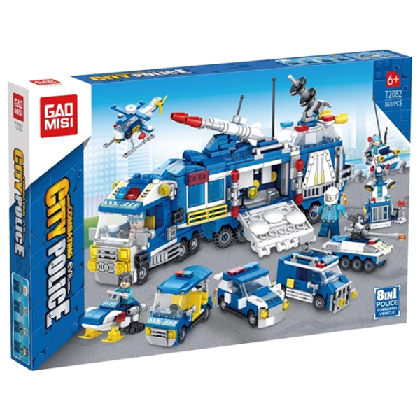 Constructor HD Toys D1R7/19 Blue Numărul de piese 896, 6+