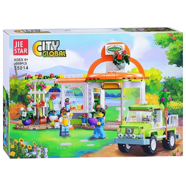 Конструктор HD Toys D1R7/3 Разноцветный Количество деталей 509, 6+