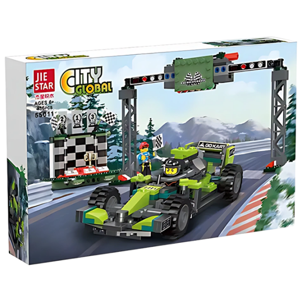 Constructor HD Toys D1R7/4 Green Numărul de piese 436, 6+