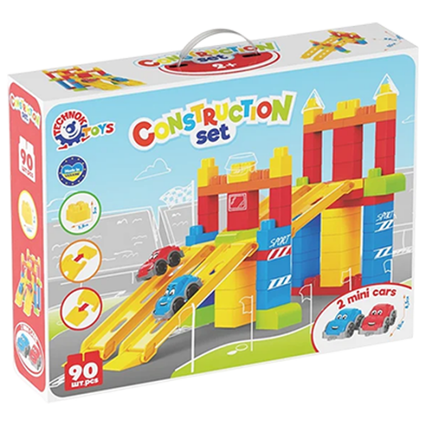 Constructor Technok R33/10 Yellow Numărul de piese 90, 2+