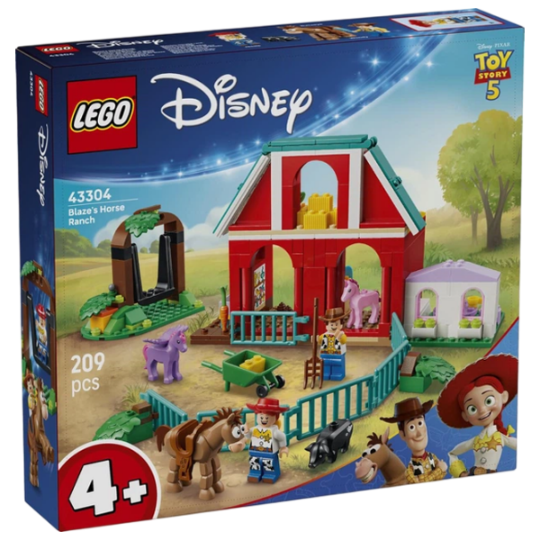 Constructor LEGO Blaze's Horse Ranch Multicolor Numărul de piese 209, 4+