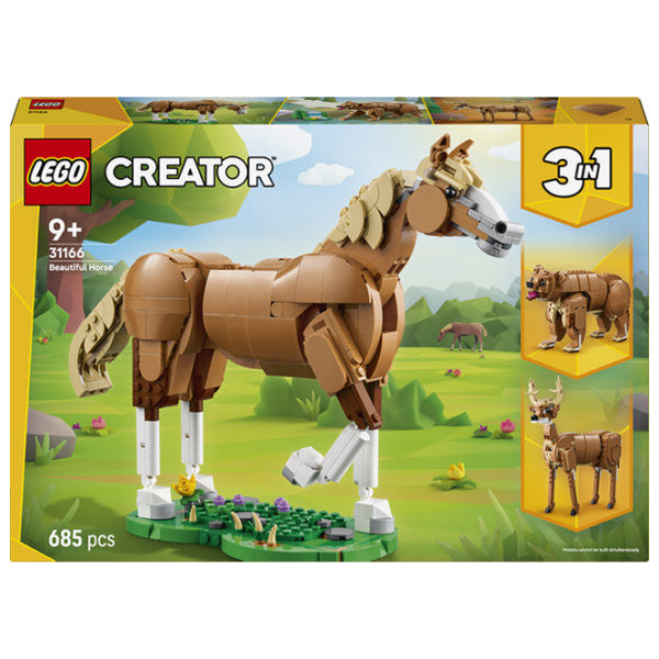 Конструктор LEGO Beautiful Horse Коричневый Количество деталей 685, 9+