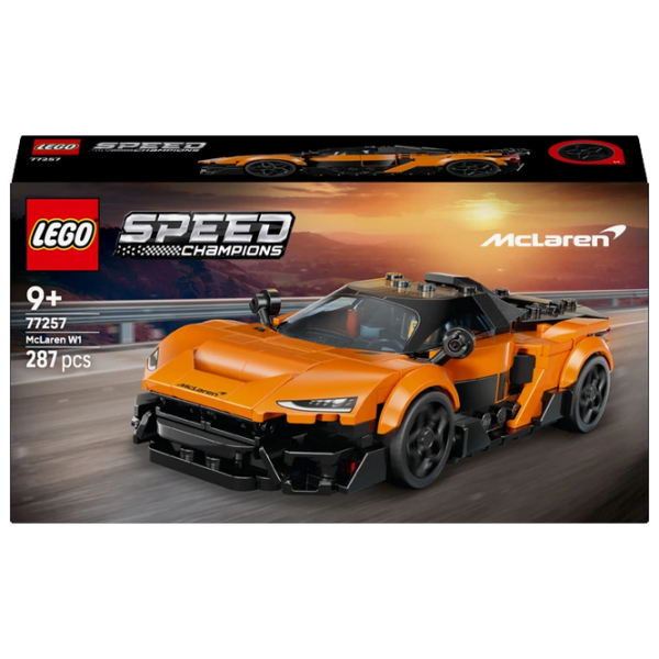 Constructor LEGO McLaren W1 Orange Numărul de piese 287, 9+