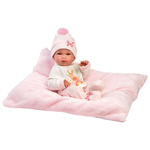 Păpușă Llorens Bimba Con Cojin Rosa bebeluș 63508 3+ photo 1