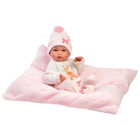 Păpușă Llorens Bimba Con Cojin Rosa bebeluș 63508 3+