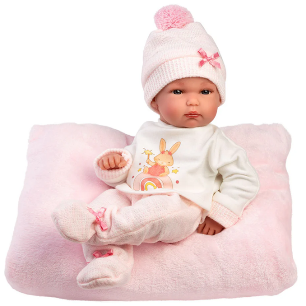 Păpușă Llorens Bimba Con Cojin Rosa bebeluș 63508 3+ photo 2