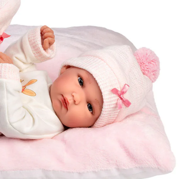 Păpușă Llorens Bimba Con Cojin Rosa bebeluș 63508 3+ photo 4