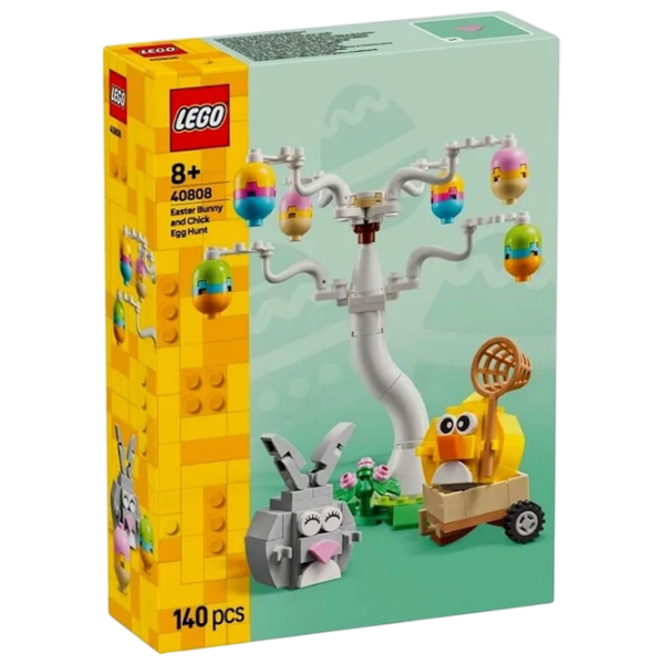 Конструктор LEGO Easter Bunny And Chick Egg Hunt Белый Количество деталей 140, 8+