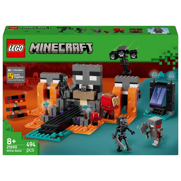 Конструктор LEGO Winther Battle Серый Количество деталей 494, 8+