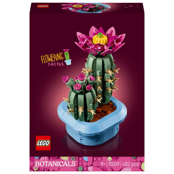 Constructor LEGO Flowering Cactus Green Numărul de piese 482, 9+