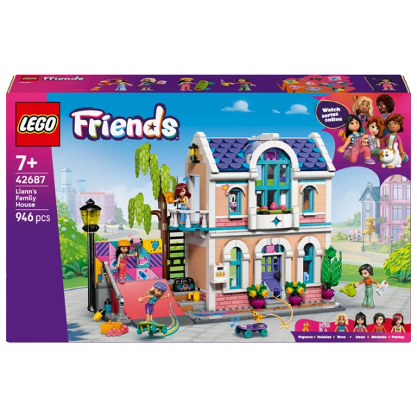 Конструктор LEGO Liann's Family House Бежевый Количество деталей 946, 7+