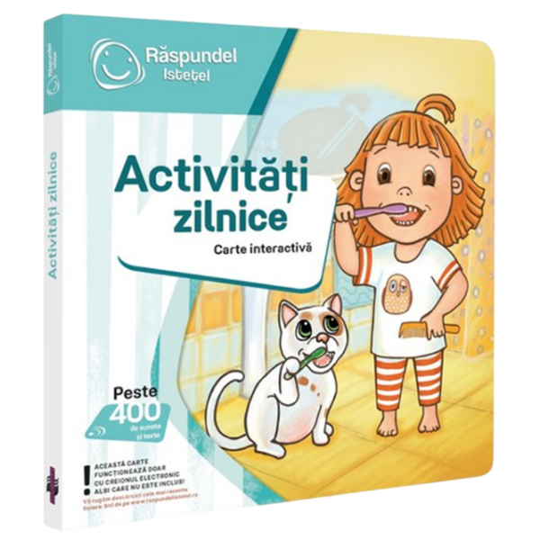 Carte educativă Raspundel Istetel Daily Routines Dezvoltare, 5+