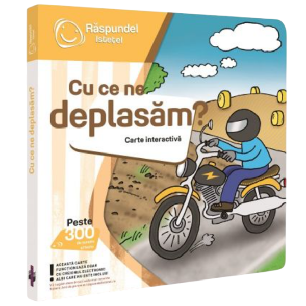Carte educativă Raspundel Istetel Transport Dezvoltare, 5+