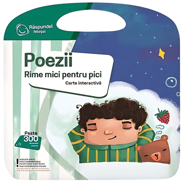 Carte educativă Raspundel Istetel Poems Dezvoltare, 5+