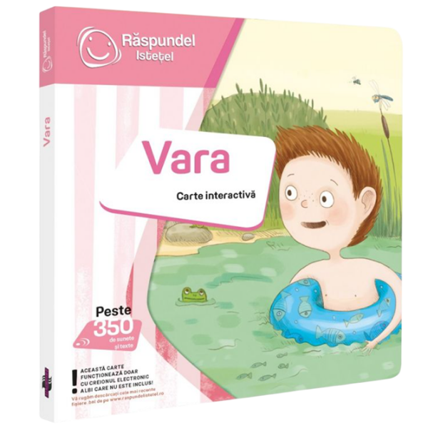 Carte educativă Raspundel Istetel Summer Dezvoltare, 5+