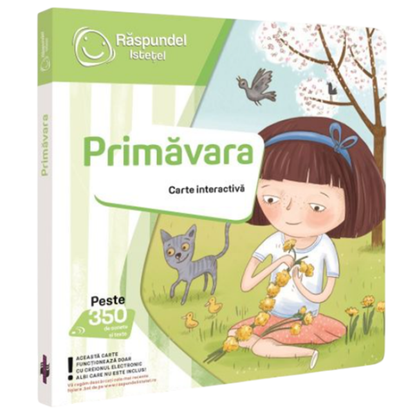 Carte educativă Raspundel Istetel Spring Dezvoltare, 5+