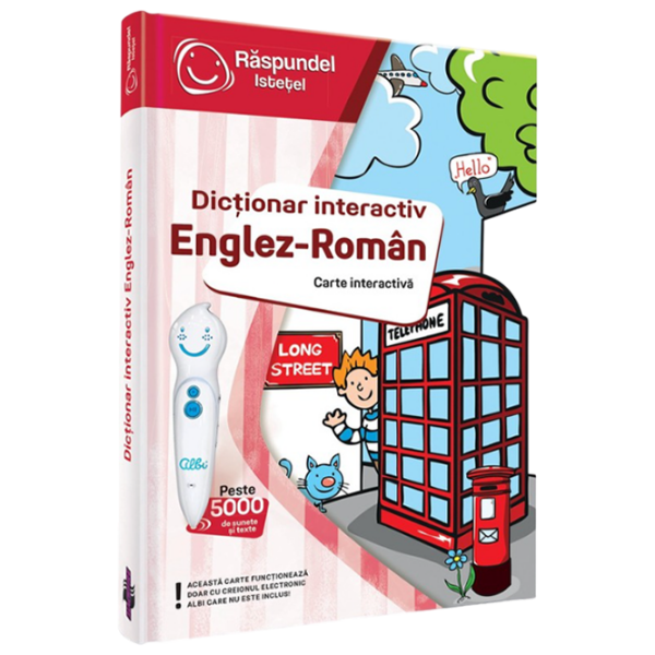 Carte educativă Raspundel Istetel Dictionary Dezvoltare, 5+