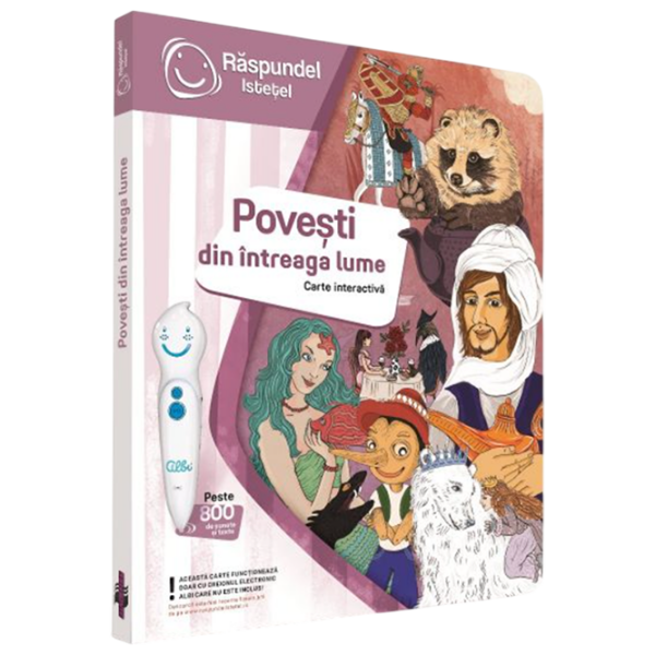 Carte educativă Raspundel Istetel Fairytales around the world Dezvoltare, 5+