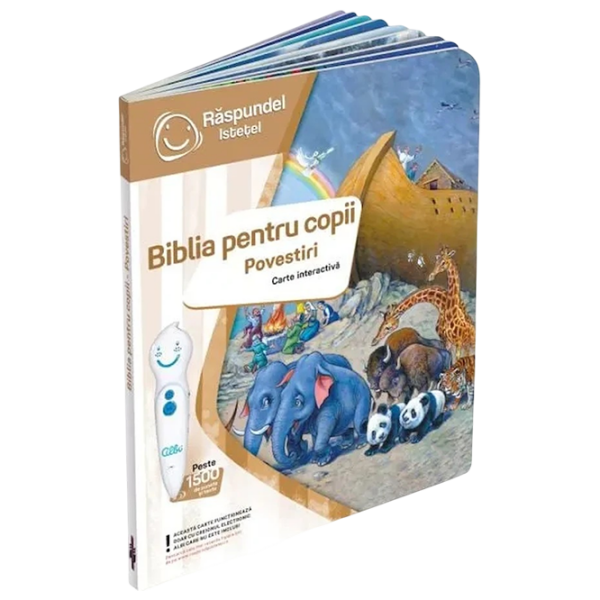 Carte educativă Raspundel Istetel Bible Dezvoltare, 5+