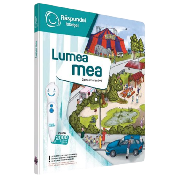 Carte educativă Raspundel Istetel My world Dezvoltare, 5+