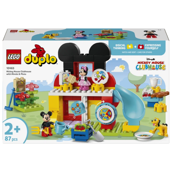 Constructor LEGO Mickey Mouse Clubhouse With Minnie & Pluto Multicolor Numărul de piese 87, 2+